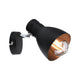 Deckenstrahler Davy Schwarz mit Dimmbar - individuelles Spotlight im schicken Industrielook