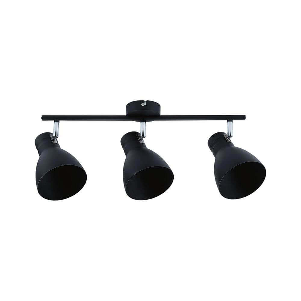 Ceiling radiator Davy 3-flame black