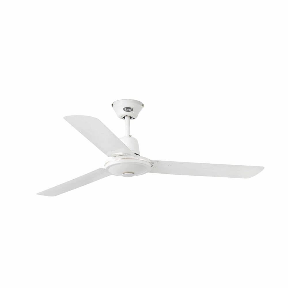Deckenventilator ECO INDUS Ø 120cm 3 Flügel Weiß