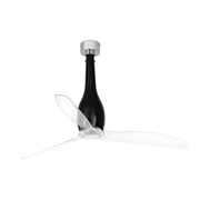 Deckenventilator ETERFAN Schwarz, Transparent