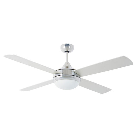 Icaria ceiling fan 2-light Grey-Maple ceiling fan in a modern design with elegant blades.