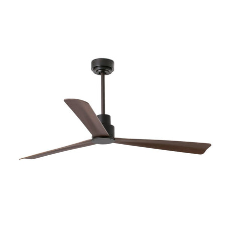 Deckenventilator NASSAU Braun mit drei Blättern für effektive Luftzirkulation und modernen Stil.