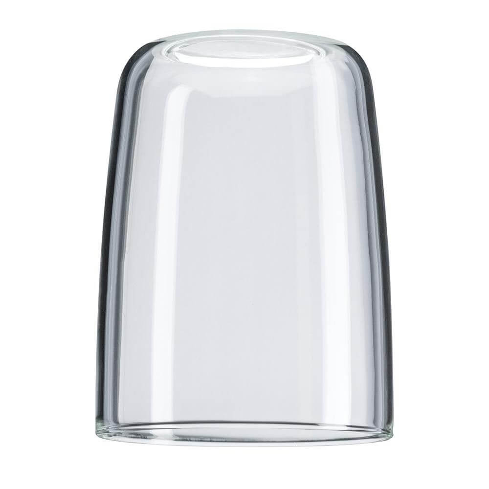 DecoSystems Schirm Rado Klar max. 50W aus hochwertigem Vollglas für blendarmes Licht und gemütliche Atmosphäre.