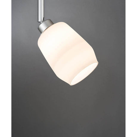 Abat-jour DecoSystems Vento Satin max. 50W au design élégant pour une lumière sans éblouissement et une atmosphère conviviale.