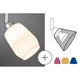 DecoSystems Schirm Vento Satin max. 50W - eleganter, mattweißer Lampenschirm für dekorative Beleuchtung.