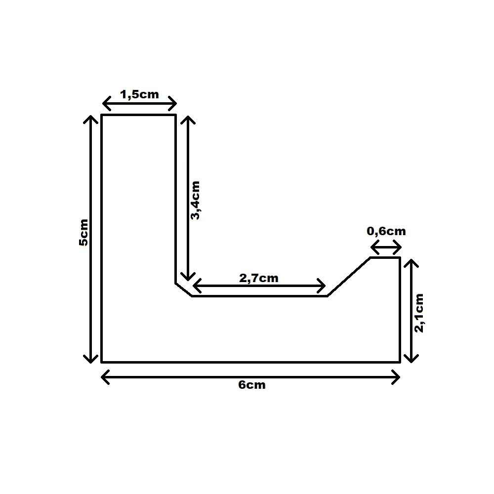 Dekor-Profil S 6cm Stuckleiste 1,2 m indirekt Wand oder Decke