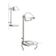 LED Wandleuchte Stay mit USB Schwarz - Skizze einer modernen Wandlampe mit USB-Anschluss.