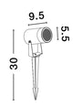 Destry Außenspießleuchte Schwarz IP54 (4)