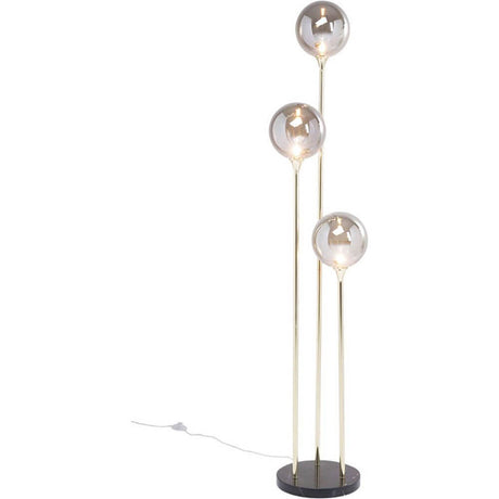 Al Capone Tre gulvlampe 176cm med tre lyskilder i et moderne design og elegant look.