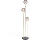 Stehleuchte Al Capone Tre 176cm mit drei Lichtquellen in modernem Design und elegantem Look.