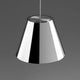 Rotaliana Dina LED-Pendelleuchte Ø 20cm Chrom in modernem, glänzendem Design, ideal für stilvolle Innenräume.