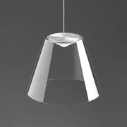 Rotaliana Dina LED-pendellampe Ø 20 cm Transparent, elegant gjennomsiktig hengelampe i klart materiale.