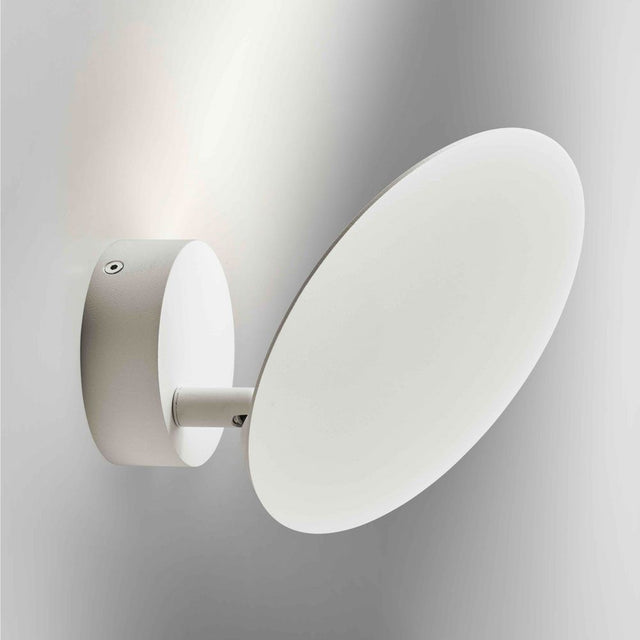 Disk dreh- & schwenkbare indirekt Dimmbare LED-Wandlampe 960lm Weiß  Lupia Licht   