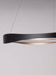 Dobi LED Pendelleuchte 2700, 5000K Schwarz, Gold aus Aluminium und Kunststoff in modernem Design.