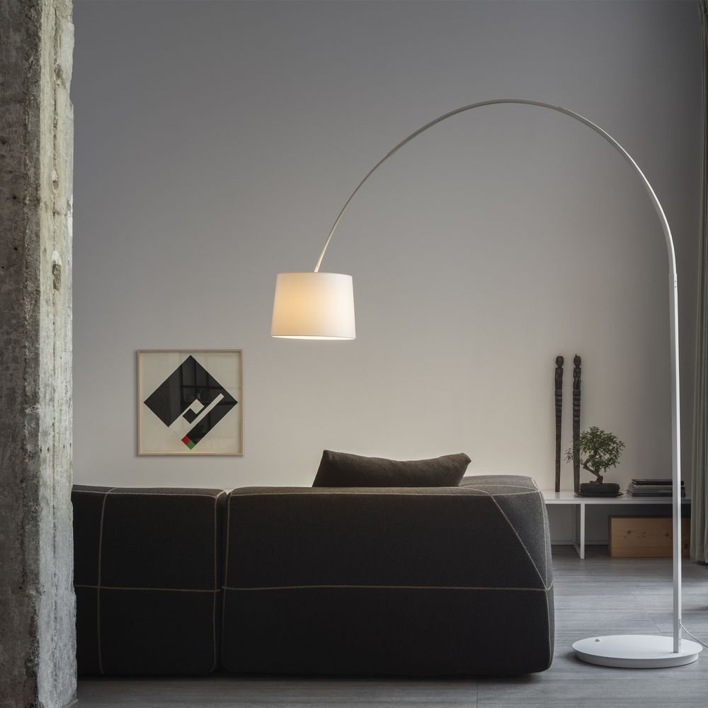 Dorsal arch floor lamp without shade 230cm