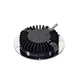 Downlight DL 126 LED rund Weiß 3W LED Warmweiß 12V Beleuchtungsnetzteil in schwarzer Ausführung
