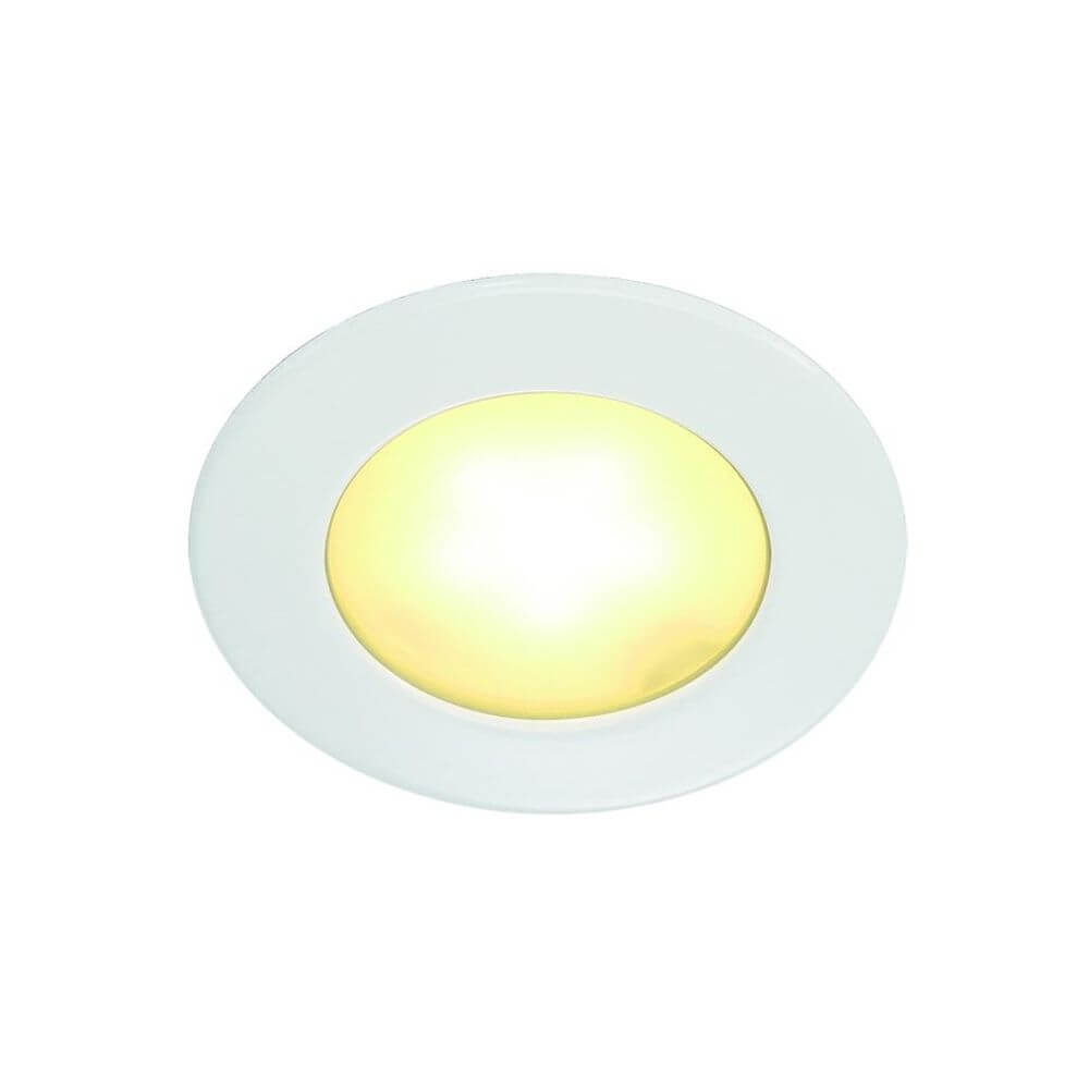 Downlight DL 126 LED rund Weiß 3W LED Warmweiß 12V mit warmem Licht in einem kompakten Design.