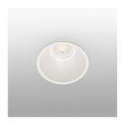 Downlight Fresh IP65 230V White: round recessed light made of aluminum, ideal for commercial and workspaces.