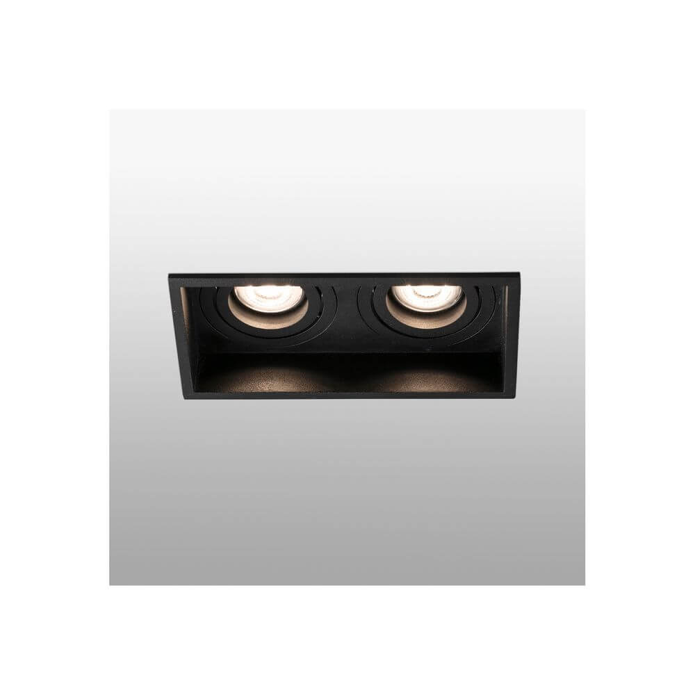 Downlight HYDE 2-flammig GU10 Schwarz