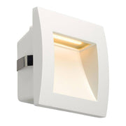Downunder OUT LED S Wandeinbauleuchte Weiß für Außenbereich mit blendfreiem, indirektem Licht