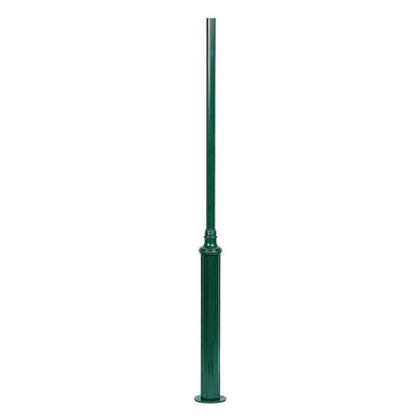 Paletto Draco per lampade verde in un elegante colore verde, ideale per la progettazione dell'illuminazione esterna.