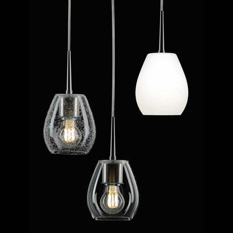 Szklana lampa wisząca bagan