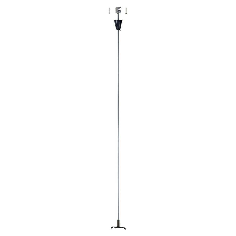 Drahtseilabhängung-Set für S-Track 3-Phasenschiene Schwarz 100cm