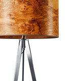 Tripod Floor Lamp Atticus 150cm Olive Burl