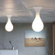 Drop-1L Deckenleuchte 100cm Liquid-Light Weiß – moderne Deckenleuchten im minimalistischen Design.