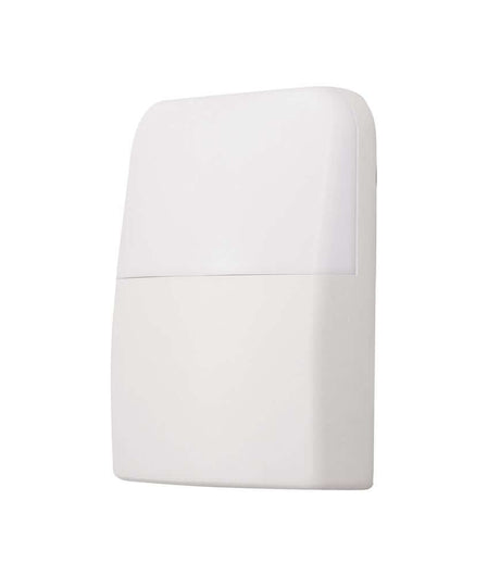 Droplet LED outdoor wall light in a modern, minimalist design made of aluminium and acrylic.