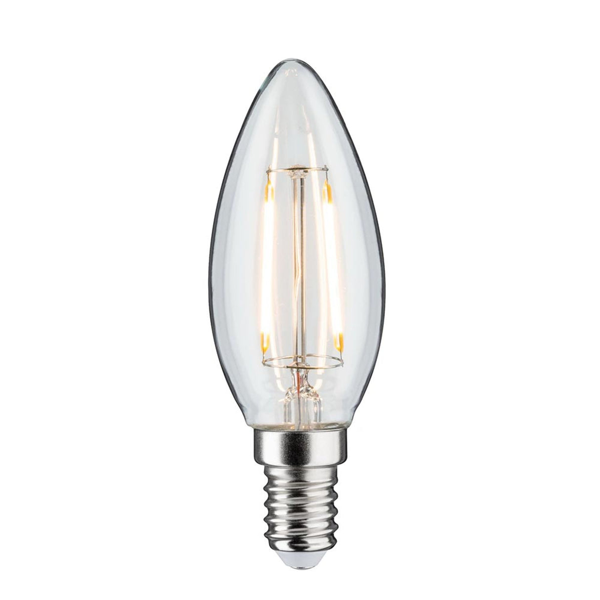 E14 2,6W LED Kerze Filament 2700K Klar
