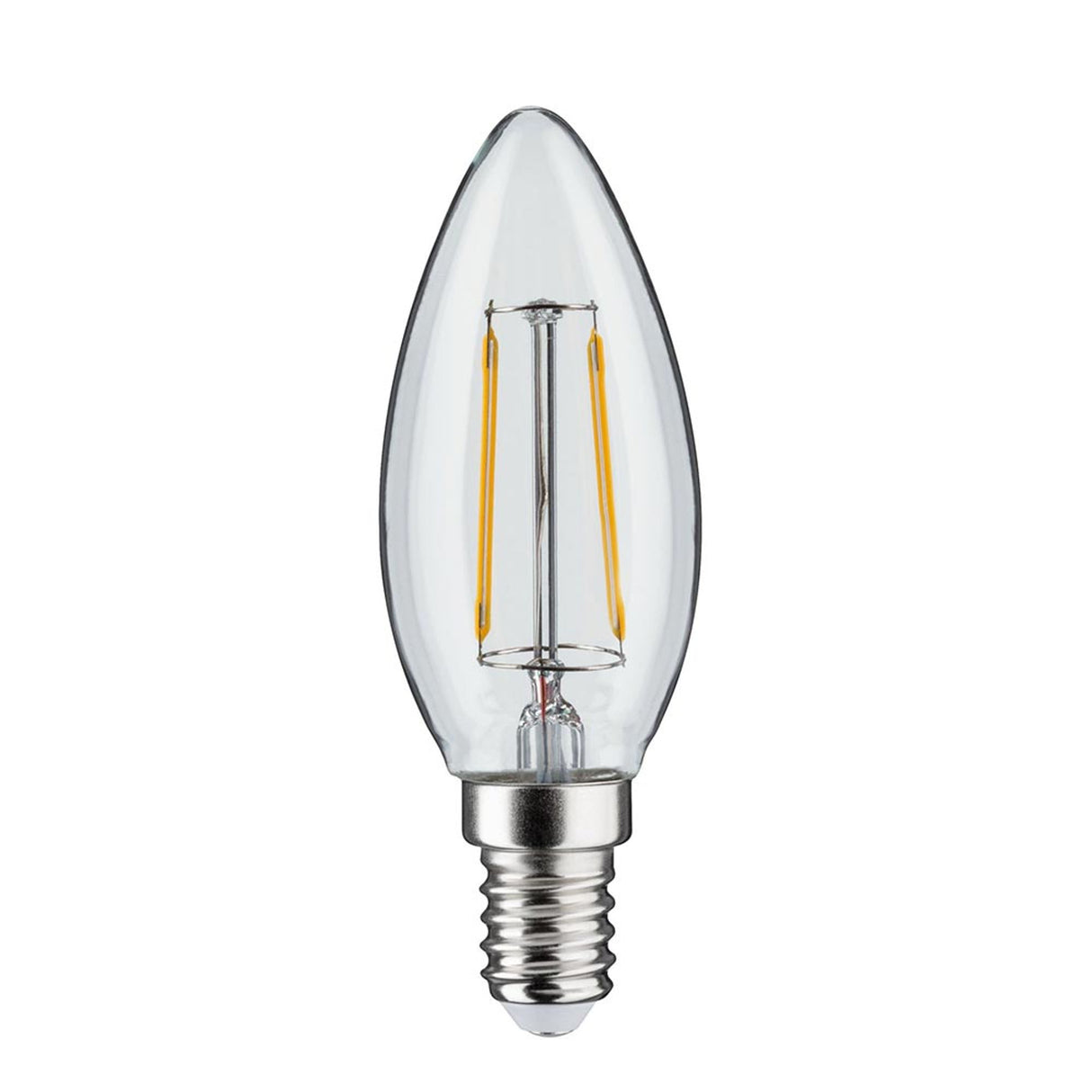 E14 2,6W LED Kerze Filament 2700K Klar