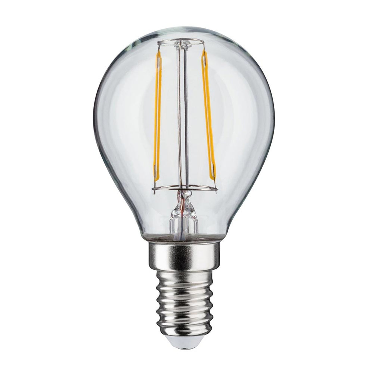E14 2,6W LED Tropfen 2700K Filament Klar