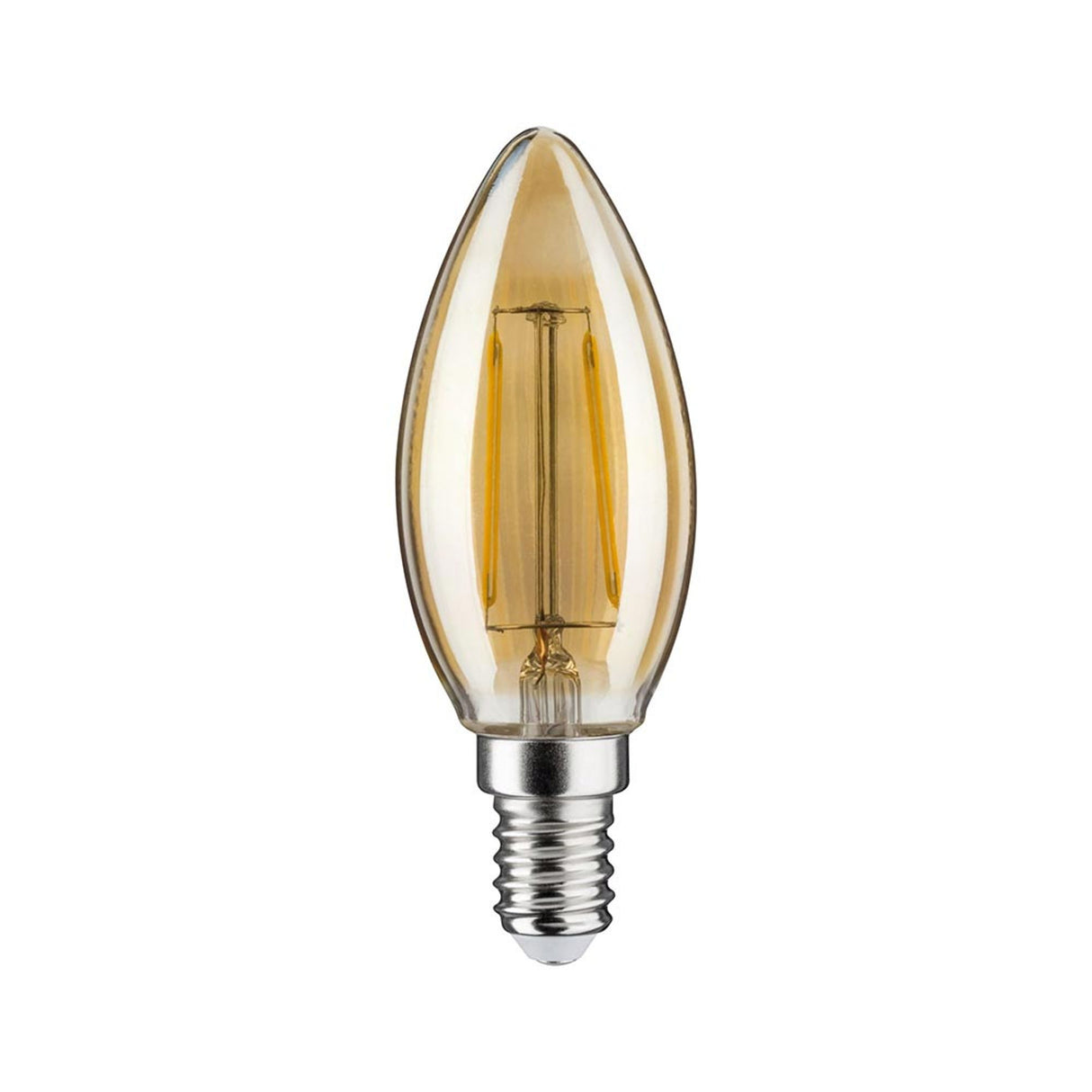 E14 2,6W Vintage Edition LED Kerze 2500K Klar Gold