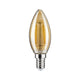 E14 2,6W Vintage Edition LED Kerze 2500K Klar Gold