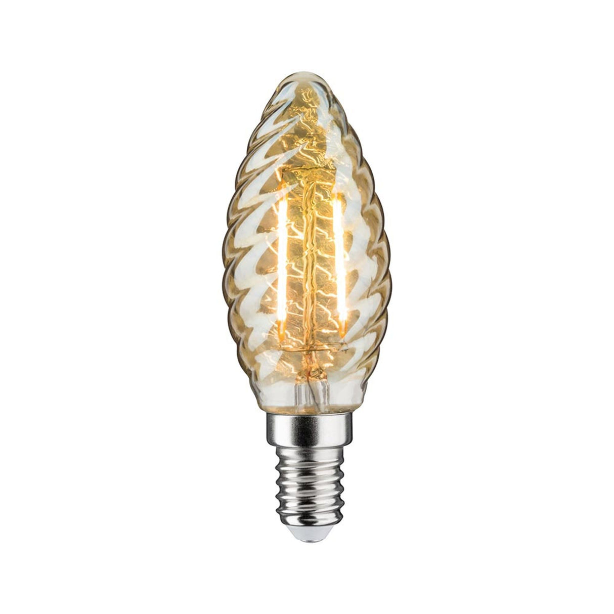 E14 2,6W Vintage Edition LED Kerze gedrehtes Glas 2500K