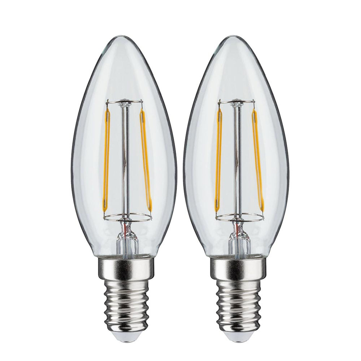 E14 2,7W LED Kerze Filament 2700K Klar