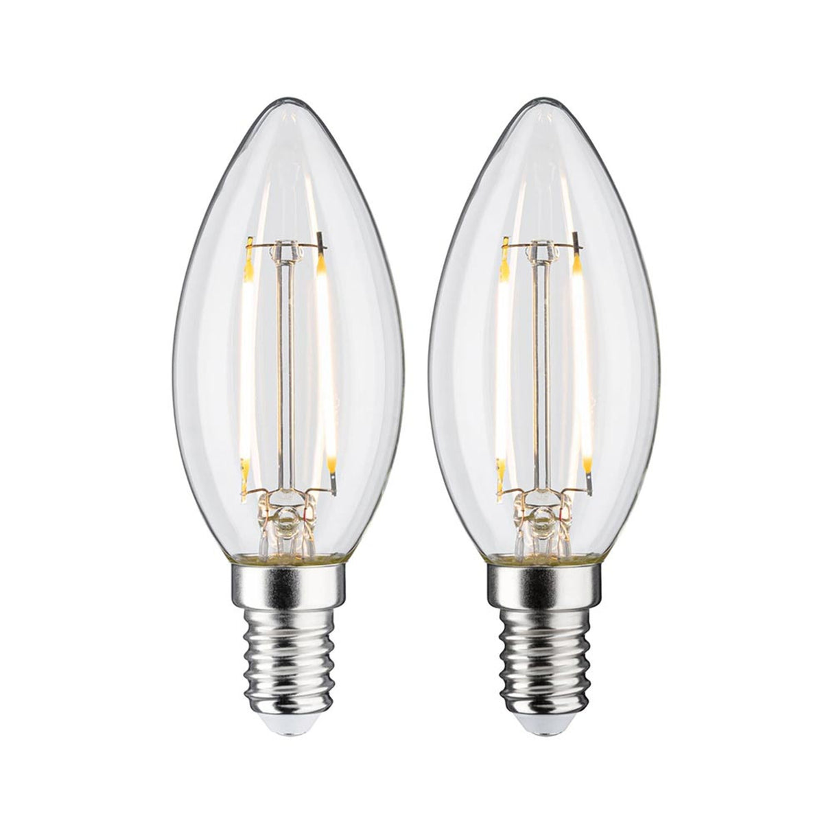 E14 2,7W LED Kerze Filament 2700K Klar