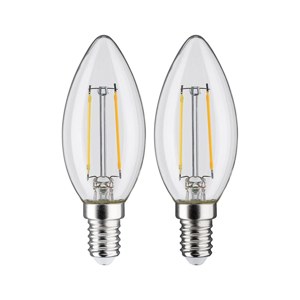 E14 2,7W LED Kerze Filament 2700K Klar