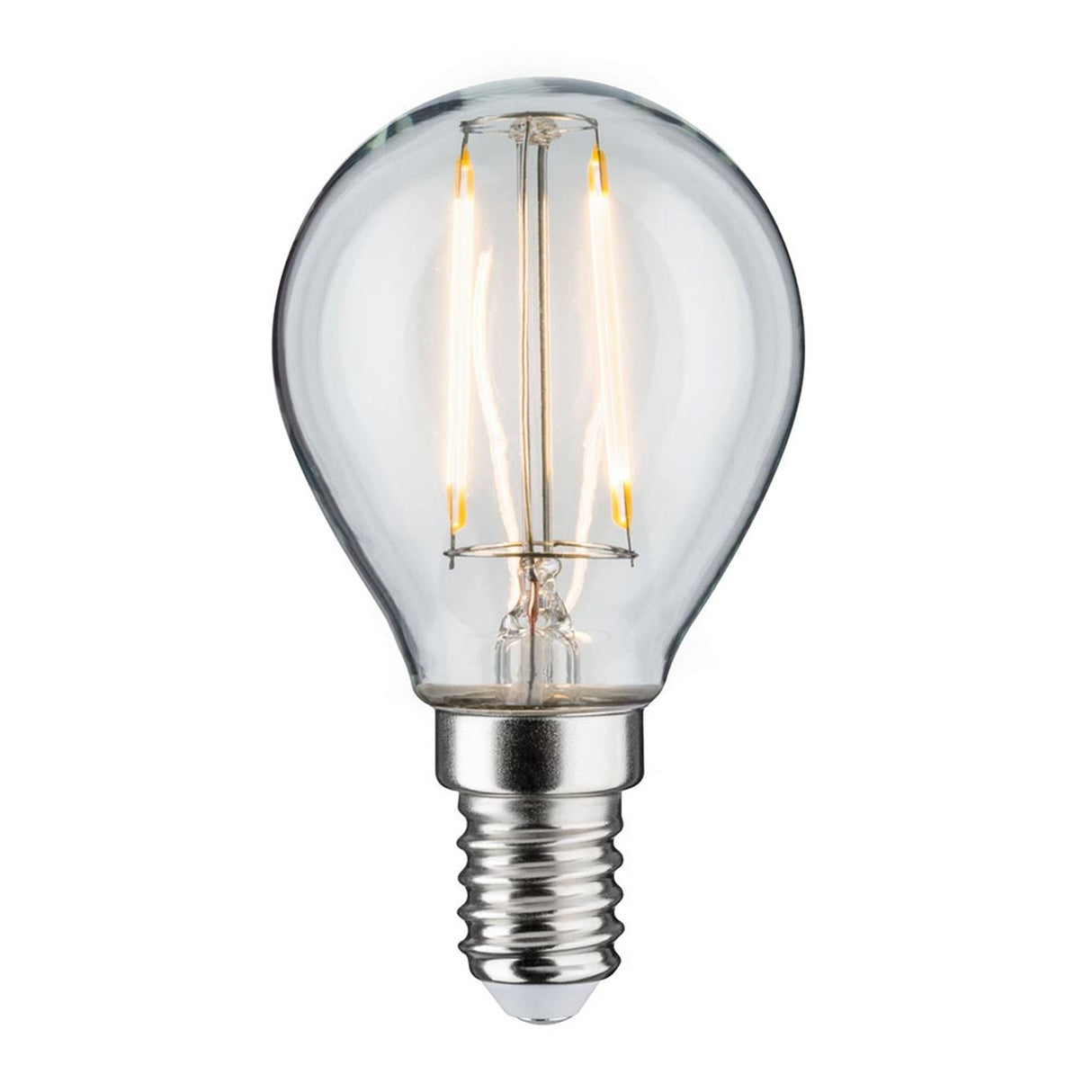E14 2,7W LED Tropfen 2700K Filament Klar