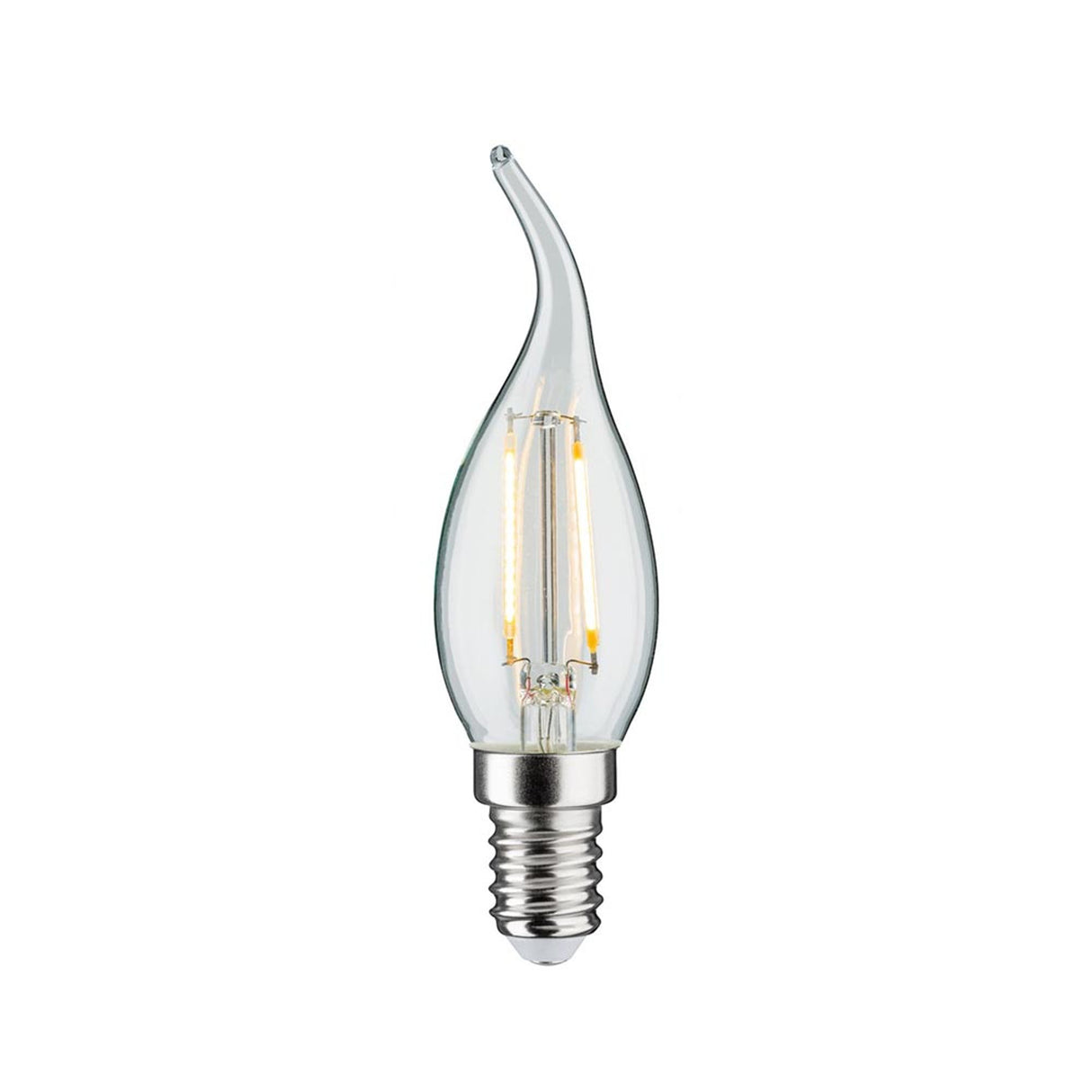 E14 2,8W LED Kerze Filament 2700K Dimmbar Klar