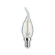 E14 2,8W LED Kerze Filament 2700K Dimmbar Klar