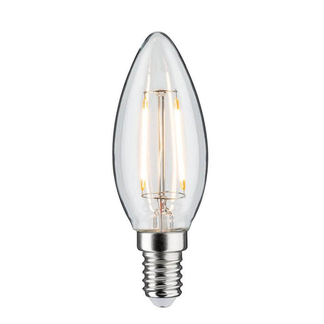 E14 LED Kerze Filament 2W 3000K 24V dimmbar Klar