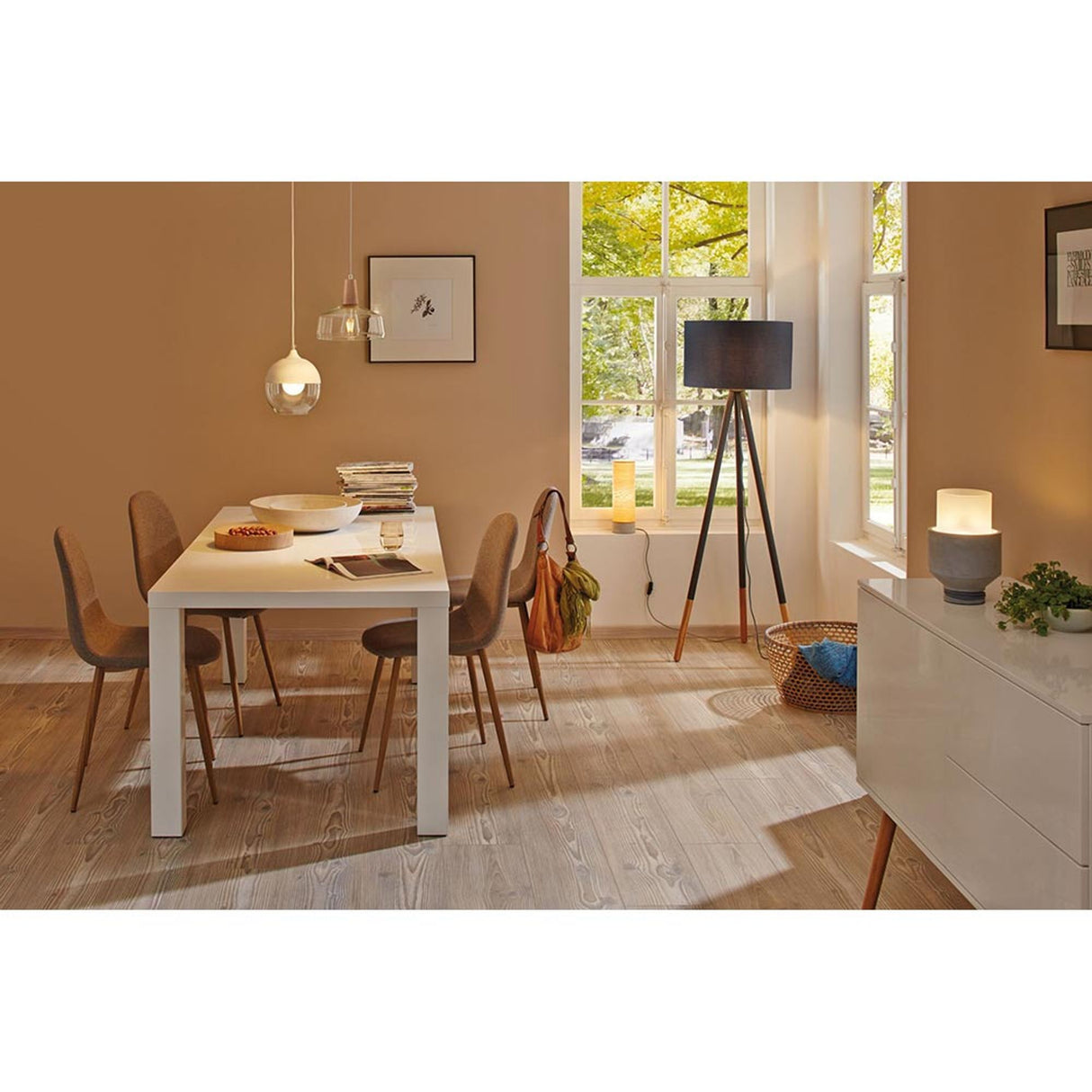 E14 3W LED Tropfen Filament 2700K Matt