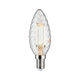 E14 4,7W LED Kerze Vintage Edition 2700K gedrehtes Glas Dimmbar