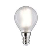 E14 4,8 LED Tropfen Filament 4000K Matt, Paulmann Leuchtmittel mit E14-Sockel und neutralweißem Licht