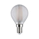 E14 4,8 LED Tropfen Filament 4000K Matt