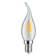 E14 4,8W LED Kerze Filament 2700K Dimmbar Klar