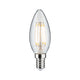 E14 4,8W LED Kerze Filament 2700K Dimmbar Klar