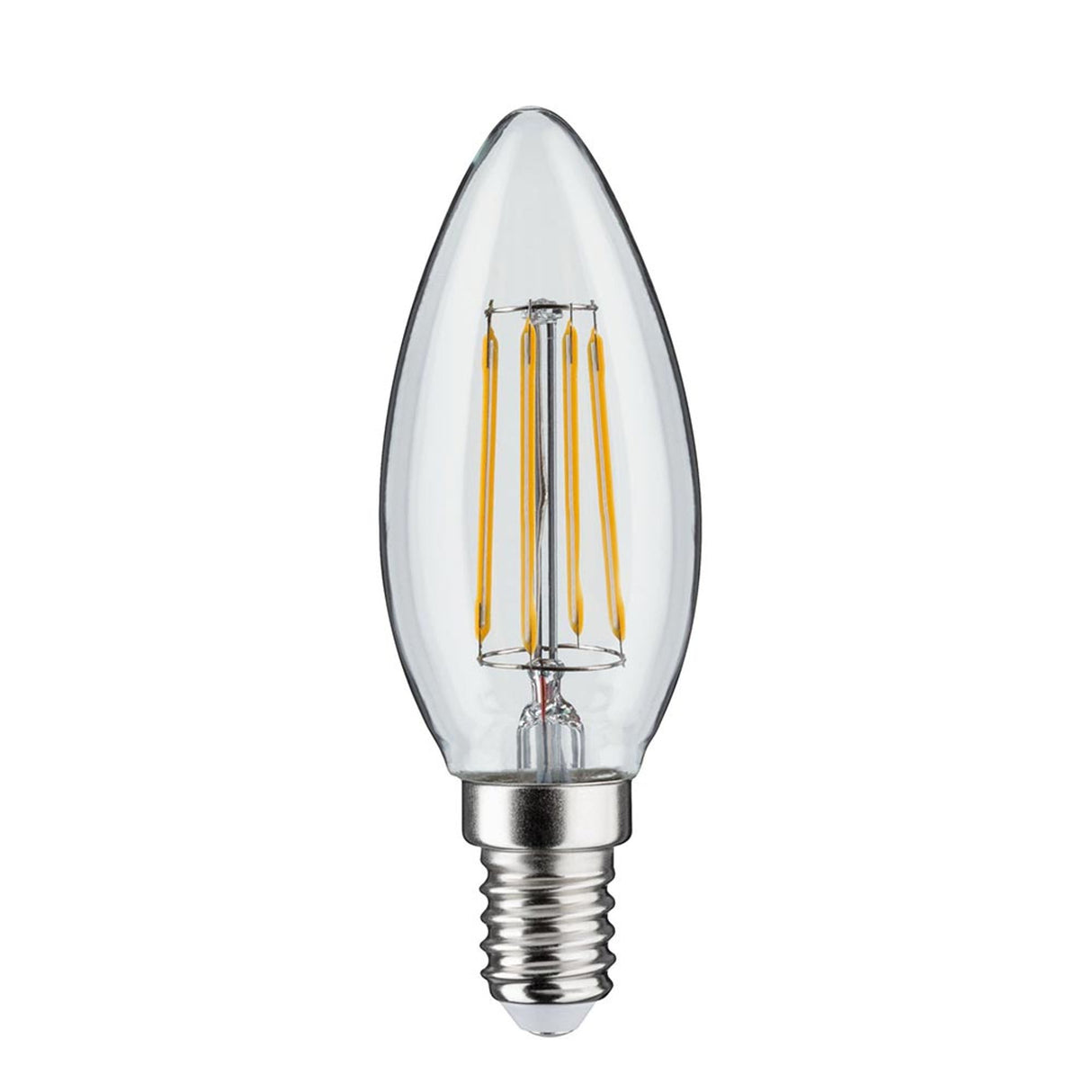 E14 4,8W LED Kerze Filament 2700K Dimmbar Klar